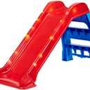 Little Tikes Light-Up First Slide for Kids Indoors/Outdoors , Red