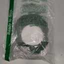 Windkream 5 Pcs Wreath Crochet Coaster Set Wreath Coaster with White Pot Storage Basket Handmade Present Woven Cup Mats Kit for Holiday Party Gifts Kitchen Office Home Decor