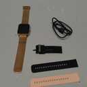 Smart Watch for Women Fitness Tracker: Gold Smart Watches for Women Digital Mens watches Make/Answer Call Waterproof Running Smartwatch Android Phone iPhone Samsung Compatible Heart Rate Monitor