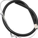 Throttle Control Cable Fits for Stihl Trimmer FS90 FS100 FS110 FS130 KM100 HL95 Throttle Cable Wire Trimmer Replacement Parts (D Loop Handle) Replace for 4180 180 1150 Steel Wire Material
