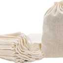 Pack Cotton Muslin  Bags 19x20 6 pack