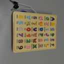 Grarain Busy Board for Toddlers - Montessori Educational Toy for 1-3 Year Old Boys & Girls | Travel-Friendly Sensory Learning Activity | Ideal for Kids with Autism(Clocks Busy Board)
