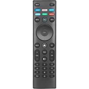 Universal Remote Control XRT140 for VIZIO Smart TV Remote Replacement XRT136 XRT260 XRT270 D/E/M/P/V/PX Series Smart TVs with 6 Shortcut Buttons-No Setup Required