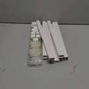 Delamu Cord Hider, 157in Wire Covers for Cords on Wall, Premium Cable Hider Cord Covers for Wires, Cable Management Wire Hiders for TV, Cable Raceway Kit, W0.95 H0.55in, White