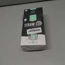 GROSMIMI Spill Proof no Spill Magic Sippy Cup with Straw with Handle for Baby and Toddlers, Customizable, PPSU, BPA Free 6 oz (Aqua Green)