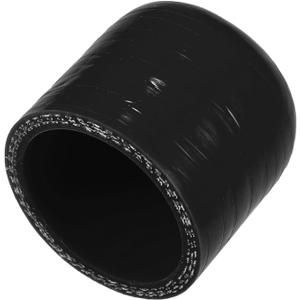 X AUTOHAUX 1 Pcs 30mm Length 35mm/1.38" ID Black Car Silicone Rubber Hose End Cap Silicone Reinforced Blanking Cap for Bypass Tube Universal