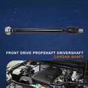 SecosAutoparts Front Drive Propshaft Drivershaft Cardan Shaft Compatible with Suzuki Grand Vitara/Escudo JB627 JB420 JB416 2006-2014 2.4L Engine, Replace# 27101-66J01 27101-66J01-000 2710166J01