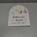 Winnie The Pooh Baby Shower Decoration Sign - Classic Pooh Babies are Sweet Please Take A Treat - 9 * 11IN, baby-05
