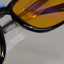 livho Gaming Blue Light Blocking Glasses for Better Sleep, Premium Night Driving, Computer Blockers for Man & Woman (Black)