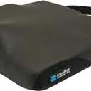 Comfort Company SupportPro Anti-Thrust Cushion with Pommel, 18" x 18", Standard Round Bottom with Solace Cover, Kwik Strap - REF: 57PB