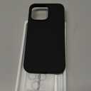 GONEZ Magnetic for iPhone 14 Pro Max Case, [Compatible with MagSafe] Anti-Scratch Microfiber Lining & Screen Protector, Shockproof Slim Phone Silicone Cover 6.7 inch, Black