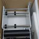 Manual Round Labeling Machine, Bottle Label Applicator for Round Bottles(white)