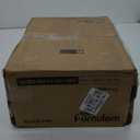 Furnulem 5 Drawers Dresser with Charging Station, Fabric Chest of Drawers with Open Shelf, Tall Night Stand, Bedside Table for Closet, Entryway, Bedroom Furniture, 3 Ways to Use, Black Oak