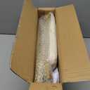 7.2 FT Wedding Arch Backdrop Stand and Cover Set | Metal Backdrop Arch Stand, Balloon Stand, Water Bags | Party, Bridal Show, Birthday, Baby Shower Decorations (Beige Cover)