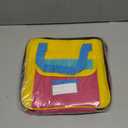 REDSHELL Tactical Lunch Box Kids, Large Insulated Lunch Bag for Girls, Cooler Lunchbag, Square Toddler Lunchbox, School Daycare Lunch Tote Pail with Water Bottle Holder Shoulder Strap, Pink Blue