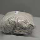 H.VERSAILTEX Velvet Stretch Couch Cushion Cover Plush Cushion Slipcover for Chair Loveseat Sofa Cushion Furniture Protector Seat Cushion Sofa Cover (3 Piece XL Sofa Cushion Covers, Oatmeal)