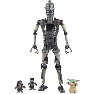 STAR WARS The Black Series IG-12 & Grogu, The Mandalorian Deluxe Collectible 6 Inch Action Figure 2-Pack