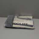 YOOLIFE Birthday Gifts for Mom from Daughter, Initial Canvas Tote Bag for Women Work, Monogram J