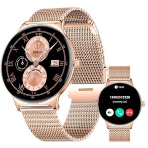 7.9MM Ultra-Thin Smart Watches for Women, 1.43" AMOLED Display Fitness Tracker with Bluetooth Make/Answer Call, Heart Rate/Blood Pressure/Sleep Monitor, 100+ Sports Modes Smartwatch for Android iPhone