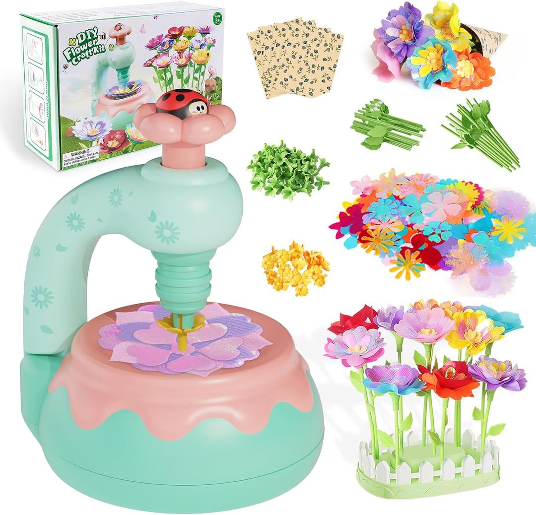 Girls Toys, Gifts for Granddaughter Daughter Niece Ages 4-6 | Mess-Free Reusable Screen-Free Develop Fine Motor Skills, Rainy Day Indoor Birthday Party Gift Easy To Use