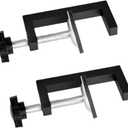 2pcs Reversed Woodworking Clamp C-Clamp 10-57mm Metal Drawer Front Installation Clamps Woodworking Desktops Fixing Fixtures
