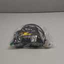 FADAKWALT Tire Inflator Portable Air Compressor, DC 12V Tire Air Pump with LED and 150PSI Digital Pressure Gauge, Portable Tire Inflator for Car Tires, Motorcycles, Bike, Ball (Yellow)