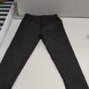 Stelle Girl's Fleece Lined Leggings Youth High Waist Warm Winter Athletic Yoga Pants with Hidden Pocket (Black)