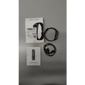 Fitness Tracker Activity Tracker Smart Watch 1.10''AMOLED Touch Color Screen,Smart Watch with 24/7 Blood Oxygen Heart Rate,Sleep Monitor,IP68 Waterproof,Step Counter Health for Women Men (Black)