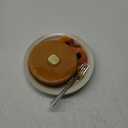 Realistic Food Replicas Delicious Looking Faux Plate of Pancakes with Fruits