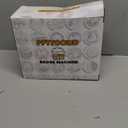 Freeingbag 58mm (2.25 in) Installation-Free DIY Button Maker Machine, Button Badge Press with 100pcs Supplies + Circle Cutter + Protection Set & Button Maker Color Film (Purple, 2.25 inch / 58mm)