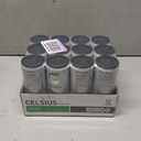 CELSIUS Sparkling Kiwi Guava, Sugar Free Energy Drink, 12 Fl Oz (Pack of 12) (EXP 08/01/27)