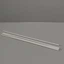 uxcell 2Pcs 35" Blinds Wand Replacement, Combinable Blinds Tilt Wand with Hook, Vertical Blind Rod Stick for Window Curtain Opener Accessory, White