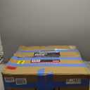 Pink Power Sewing Chair with Wheels and Adjustable Back Support - Hydraulic Armless Machine Chair for Crafting, Quilting, Artists - Sewing Room Furniture - Ergonomically Designed Professional (Black)