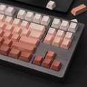 Side Printed Keycaps 134 Keys Custom Shine Through Keycaps OEM Profile Gradient Key caps Set for Cherry Mx Switches Mechanical Keyboard