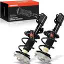 A-Premium Front Complete Struts Compatible with Mercedes-Benz CLA250 [FWD] 2014-2018 - 2x Replacement Suspension Shock Absorber with Coil Spring Assembly