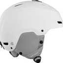 Retrospec Zephyr Ski & Snowboard Helmet for Adults - Adjustable with 9 Vents - ABS Shell & EPS Foam - Matte White - Medium 55.5-59cm