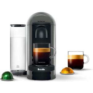 Breville Nespresso VertuoPlus Coffee and Espresso Machine by Breville,8 ounce,Grey