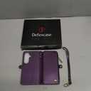 Defencase for Galaxy S26 Magnetic Wallet Case Compatible with Magsafe with RFID Blocking Zipper & Card Holder for Women Men, PU Leather Detachable Phone Case for Samsung Galaxy S26 6.3 inches, Purple