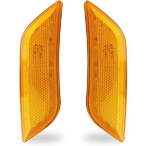 FIT LED Fender Turn Signal Indicator Amber Light For PETERBILT 567 579 587 2010-2019 Left Driver & Right Passenger Side P54-6147, P54-1212-100, P54-6147R, P54-1212-100R F00001/F00002