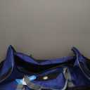 Rockland Drop Bottom Rolling Duffel Bag, Navy, 40-Inch