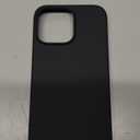 ORNARTO Compatible with iPhone 16 Pro Max Case 6.9", Slim Liquid Silicone 3 Layers Soft Gel Rubber Shockproof Protective Cover with Anti-Scratch Microfiber Lining-Black | 6.9", Slim, Liquid Silicone, 3 Layers, Soft Gel Rubber, Shockproof