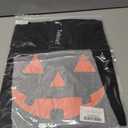 Tobrief Women's Long Sleeve V-Neck Shirts Fall Graphic Tees Loose Casual T-Shirt (Black, XXXL)