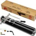 Professional Tile Cutter - 24" (615mm),Taiwan's Top 1 Pro Tile Cutter Brand,Strong Base, Precision Tungsten Carbide Cutting Wheel - Ideal for Porcelain Tiles in Precision Cutting Industry" (600bth)