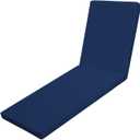 Outdoor Chaise Lounge Cushions for Patio, 71"x22"x3" Lounge Chair Cushions, Waterproof Replacement Seat Cushions for Outdoor Furniture (Blue, 1 Pcs)