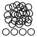 uxcell 50Pcs AS-214 O-Rings, Nitrile Rubber O-Rings 1" ID, 1-1/4" OD, 1/8" Width Round Sealing Gasket for Automotive Machine Plumbing Sealing Repair (70 Durometer, Black)
