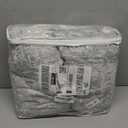 MYSKY HOME Sectional Couch Cover Sofa Covers for Sectional Sofa L Shape Chenille Couch Protector Grey Geometric for Dogs Pets Couch Throw Cover Washable Durable for Home Decor, 71" X118"