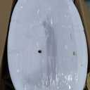 59" Acrylic Freestanding Bathtub, Tap Deck Bathtub, Stand Alone Tub, Soaking Tub with Integrated Overflow and Drain, cUPC Certified (59"(Lustre White))