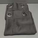 NICETOWN Grey Kitchen Blackout Short Curtain Panels for Bedroom, 45 Inch Long Thermal Insulated Grommet Top Blackout Draperies and Drapes (2 Panels, W42 x L45 -Inch, Grey)