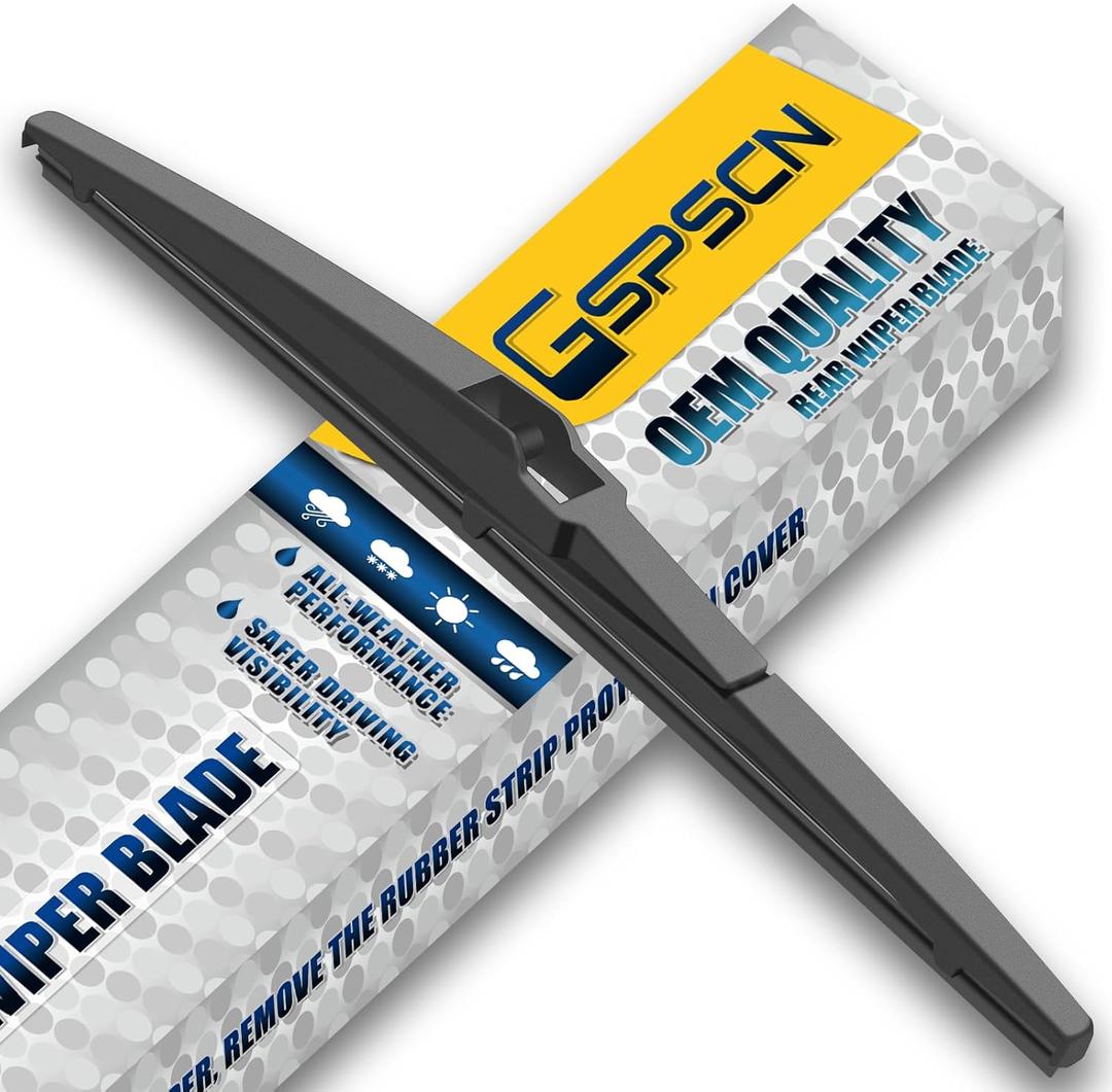 GSPSCN 11"Rear Wiper For Jeep Grand Cherokee 21-14/Toyota Matrix 2008-2003 Prius V 2012-2019/Chevy HHR 11-06/Kia Rio 17-12 Sorento 15-10 Soul 19-10 Back Windshield Wiper Blade (H281/11-A)