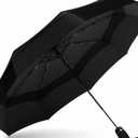REPEL Windproof Travel Umbrella - Compact & Withstands Winds up to 85MPH , Strongest Premium Auto Folding Umbrella for Rain and Sun - Durable, Light & Portable for Women & Men , Fits Backpack & Cars